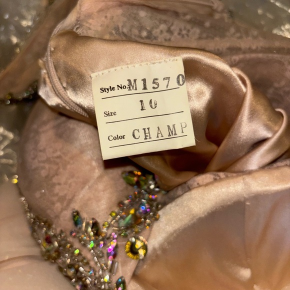 Formal Bling Long Dress - Picture 5 of 6